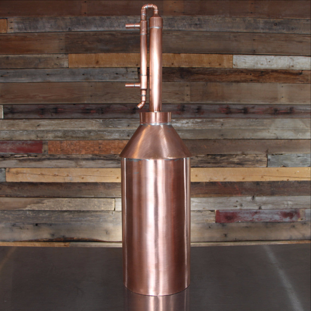 5 Gallon Moonshine Whiskey Pot Still 3x Heavier Than Cheap China Still –  Affordable Distillery Equipment